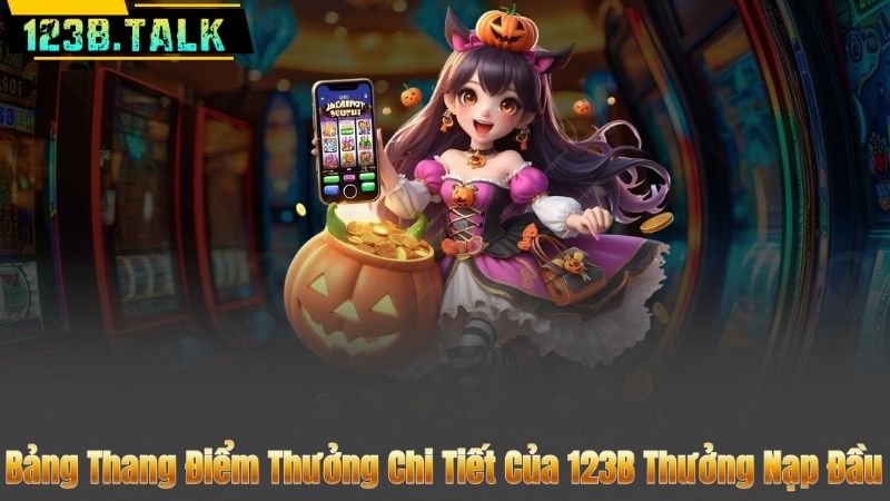 Bảng Thang Điểm Thưởng Chi Tiết Của 123B Thưởng Nạp Đầu